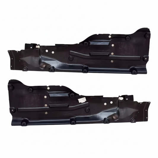 Engine Under Cover Left 1666801701 1666801601 & Right 1666802101 1666802001 Compatible With Mercedes Benz GL W166 (2012-16)