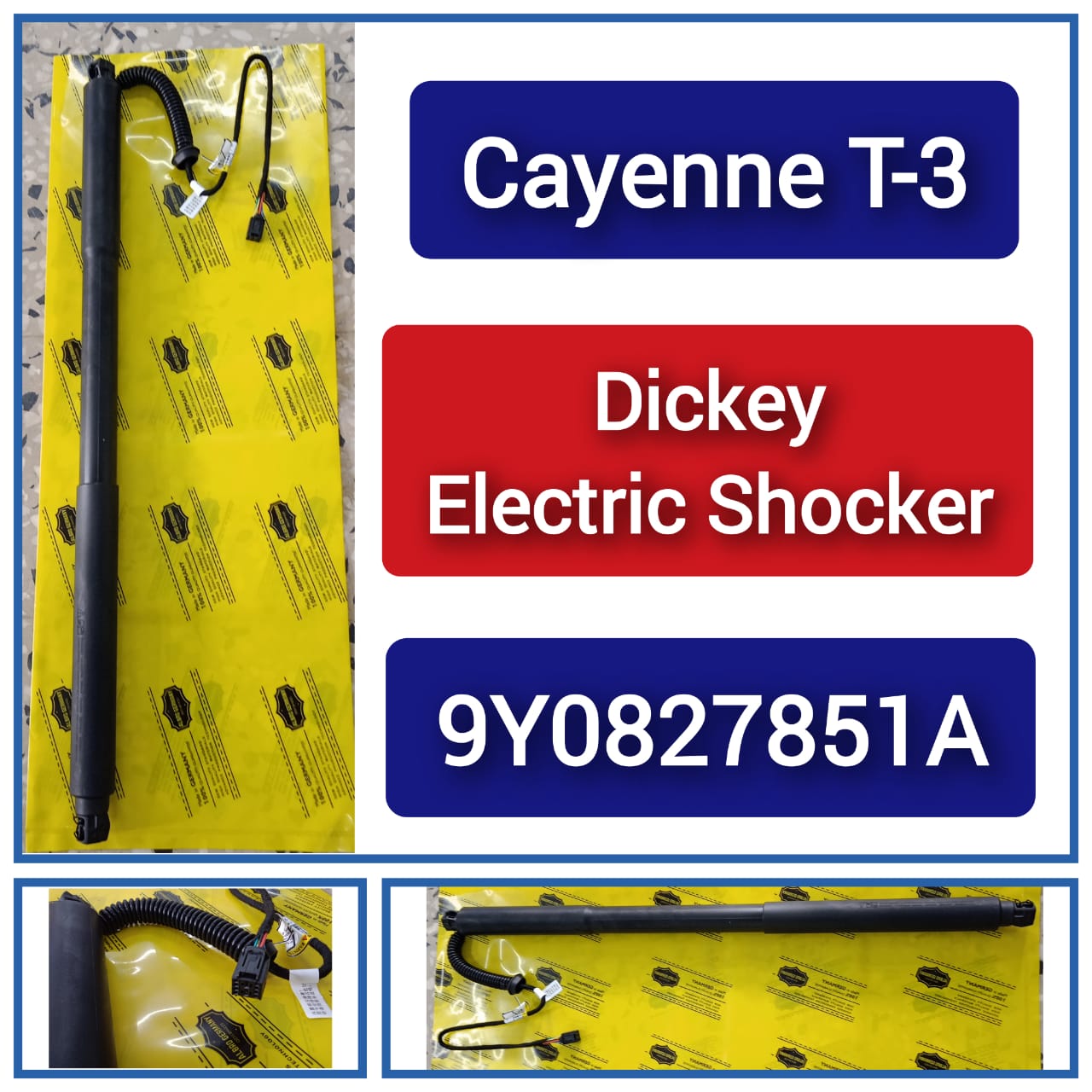 Air Suspension Electric Shock Absorber Strut 9Y0827851A Compatible With PORSCHE CAYENNE (9YA) & CAYENNE Coupe (9YB)