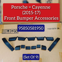 BUMPER ACCESSORIES 95850581950 Compatible With Porsche Cayenne (2015-2017)