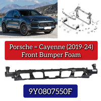Front Bumper Foam 9Y0807550F Compatible With Porsche Cayenne (2018-2020)