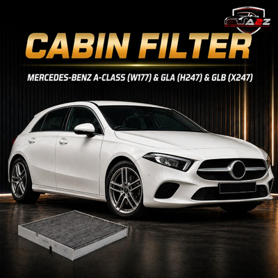 Cabin Filter  2478300800 & 2478307203 & E5965LC & LAK1467 Compatible With MERCEDES-BENZ A-CLASS (W177) & GLA (H247) & GLB (X247). Tag 248