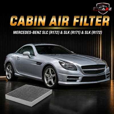 Cabin Air Filter E2904LC & 1718300418 & LA21 Compatible With MERCEDES-BENZ SLC (R172) & SLK (R171) & SLK (R172)  Tag 182.