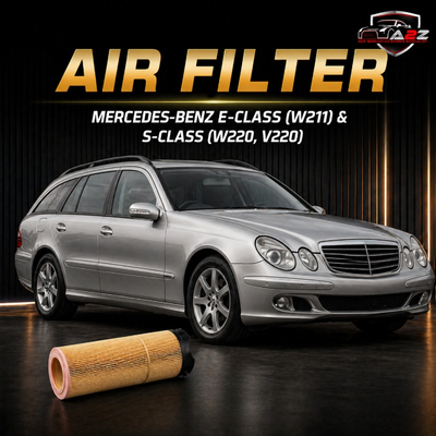 Air Filter E544L & 6460940104 & LX816 Compatible With MERCEDES-BENZ E-CLASS (W211) & S-CLASS (W220, V220) Tag 148