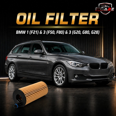 Oil Filter E362H D313 & 11428575211 & OX813/1D Compatible With  BMW 1 (F21) & 3 (F30, F80) & 3 (G20, G80, G28)Tag 120