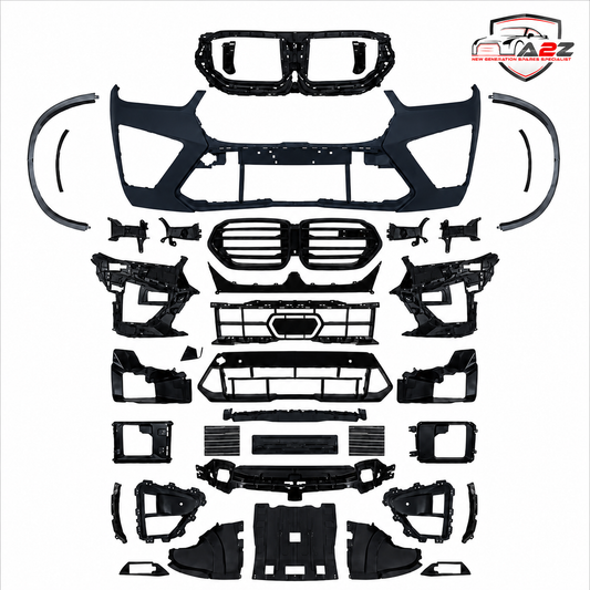 A To Z Compatible With BMW X5 G05 (2019-2022) Front Bumper Upgrade Convert To M Sport Mp M Performance X5m Body Kit Wheel Arch G05/g18-020 Gc CC-9352 (Shipping Cost Not Included In Price)