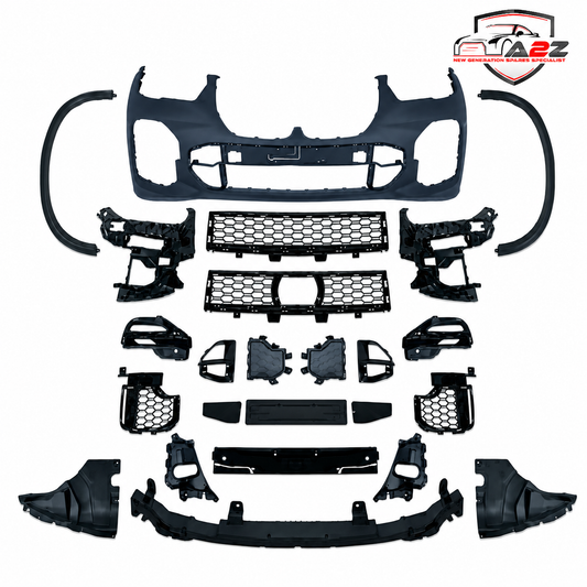 A To Z Compatible With BMW X5 G05 (2019-2022) Front Bumper Upgrade Convert To M Sport Mp M Performance Mt M Tech Body Kit  (Shipping Cost Not Included In Price)