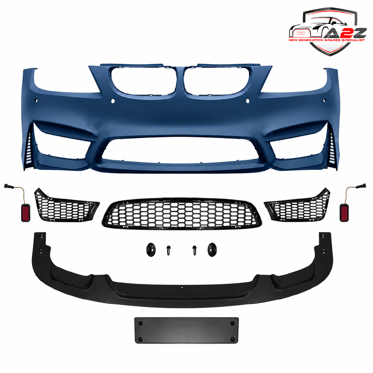 Front Bumper Body Kit Compatible with BMW 3 Series E90 (2005-2008) To M Sport M4 Upgrade | (Shipping Cost Not Included In Price)