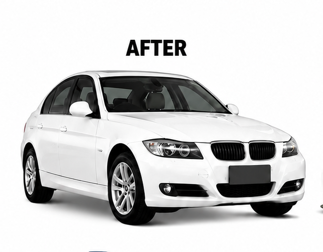 Front Bumper Body Kit Compatible with BMW 3 Series E90 (2005-2008) To M Sport M4 Upgrade | (Shipping Cost Not Included In Price)