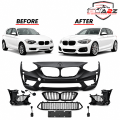 Front Bumper Body Kit Compatible with BMW 1 Series F20 (2012-2014) To F20 M2C Upgrade | (Shipping Cost Not Included In Price)