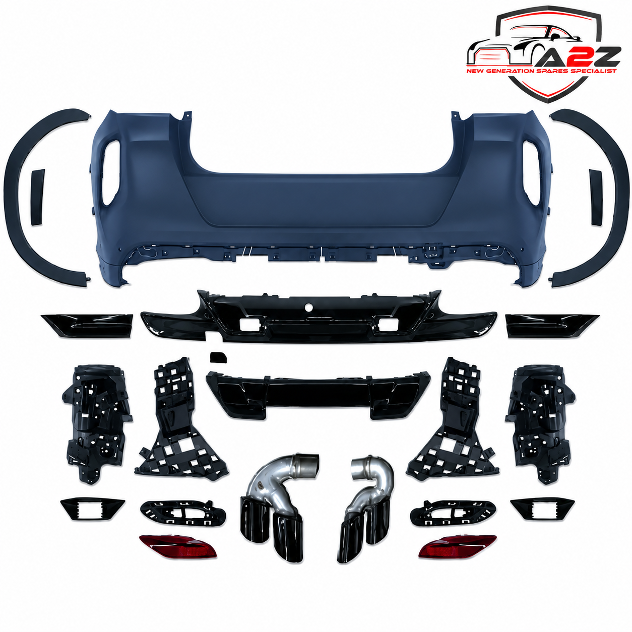 Rear Bumper Body Kit Compatible With BMW X5 G05 (2019-2022)  Upgrade To M Sport Mp M Performance X5m (Shipping Cost Not Included In Price)