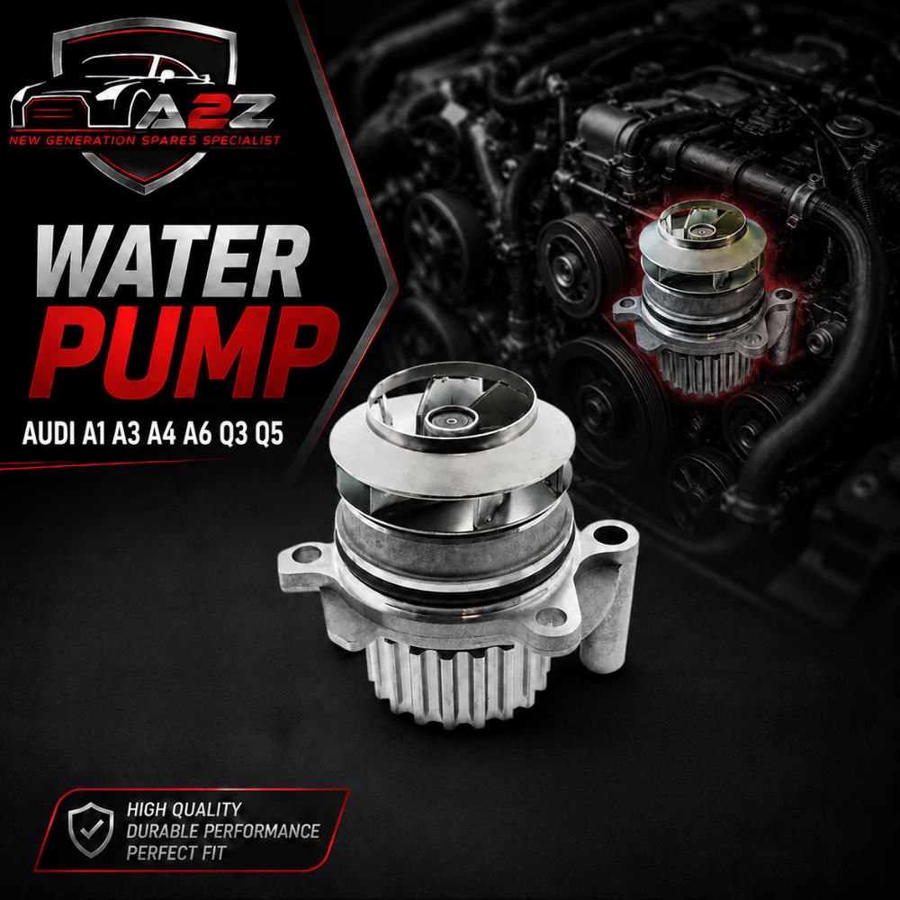 Water Pump 03L121011J 03L121011C 03L121011F 03L121011JX Compatible With AUDI A1 A3 A4 A6 Q3 Q5 Tag-W-16