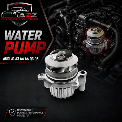 Water Pump 03L121011J 03L121011C 03L121011F 03L121011JX Compatible With AUDI A1 A3 A4 A6 Q3 Q5 Tag-W-16