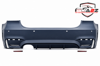 Rear Bumper Body Kit Compatible With Bmw 3 Series E90 (2005-2012)  Upgrade To M Sport M4 (Shipping Cost Not Included In Price)