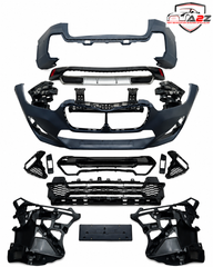 Complete Conversion Bumper Body Kit Compatible With BMW X1 U12 Upgrade To BMW M Sport Style Tag No.FRBK426 (Shipping Cost Not Included)