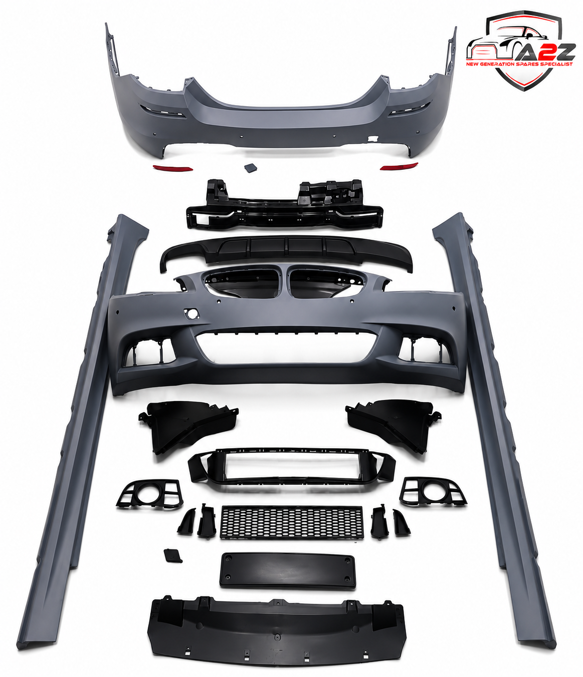 Complete Conversion Bumper Kit Compatible With BMW F10 Upgrade to BMW F10 To F10 MT (TAG NO.FRBK401) (Shipping Cost Not Included In Price)