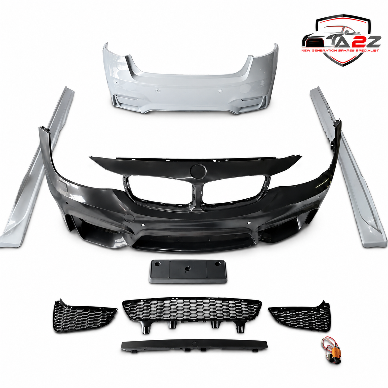 Complete Conversion Bumper Body Kit Compatible With Bmw 3 Series Gt F34 (2012-2019) To M3 M4 M Sports Style Upgrade | Shipping Cost Not Included