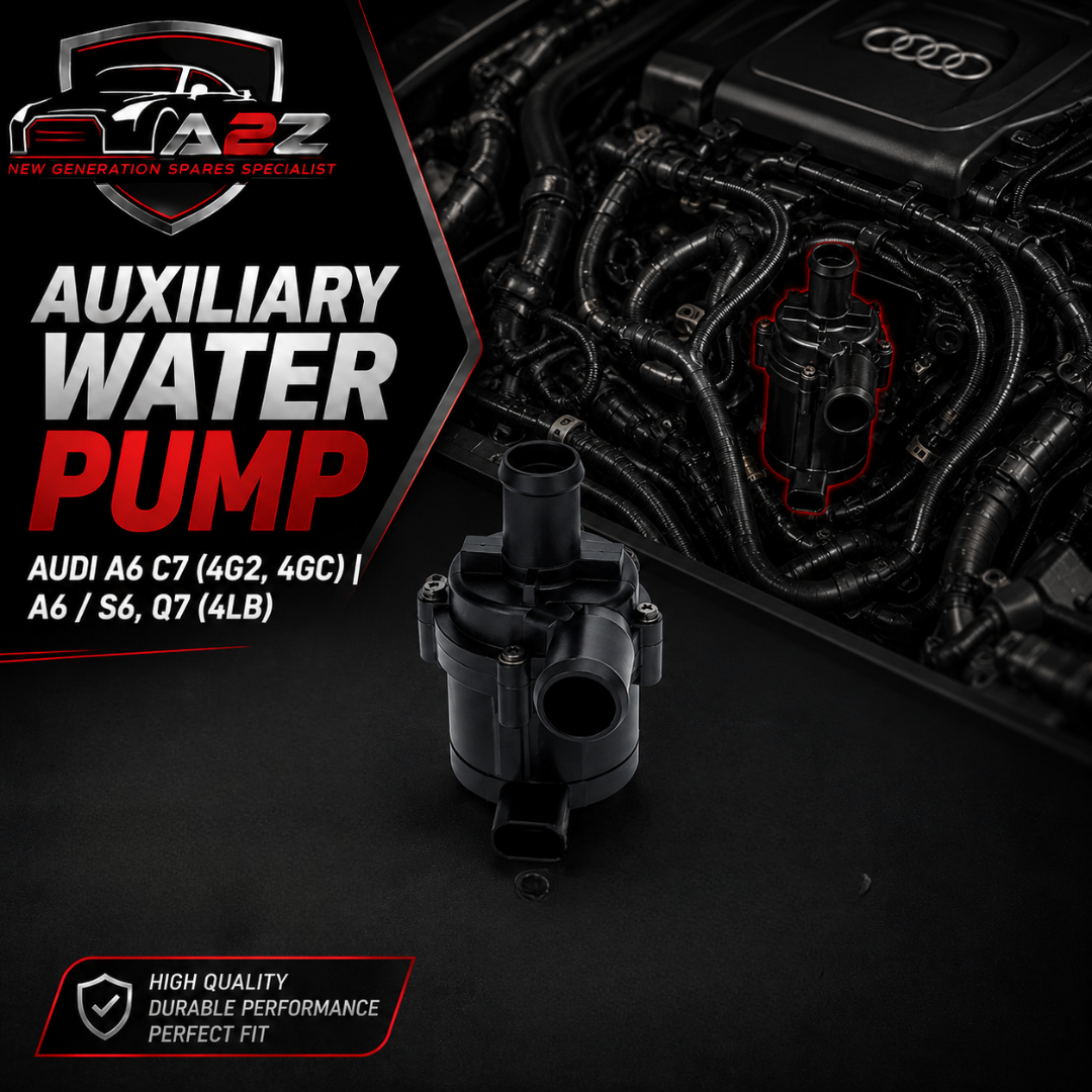 Auxiliary Water Pump WPS7003 7L0965561L Compatible With AUDI A6 C7 (4G2, 4GC) | A6 / S6, Q7 (4LB) (CONTINENTAL)