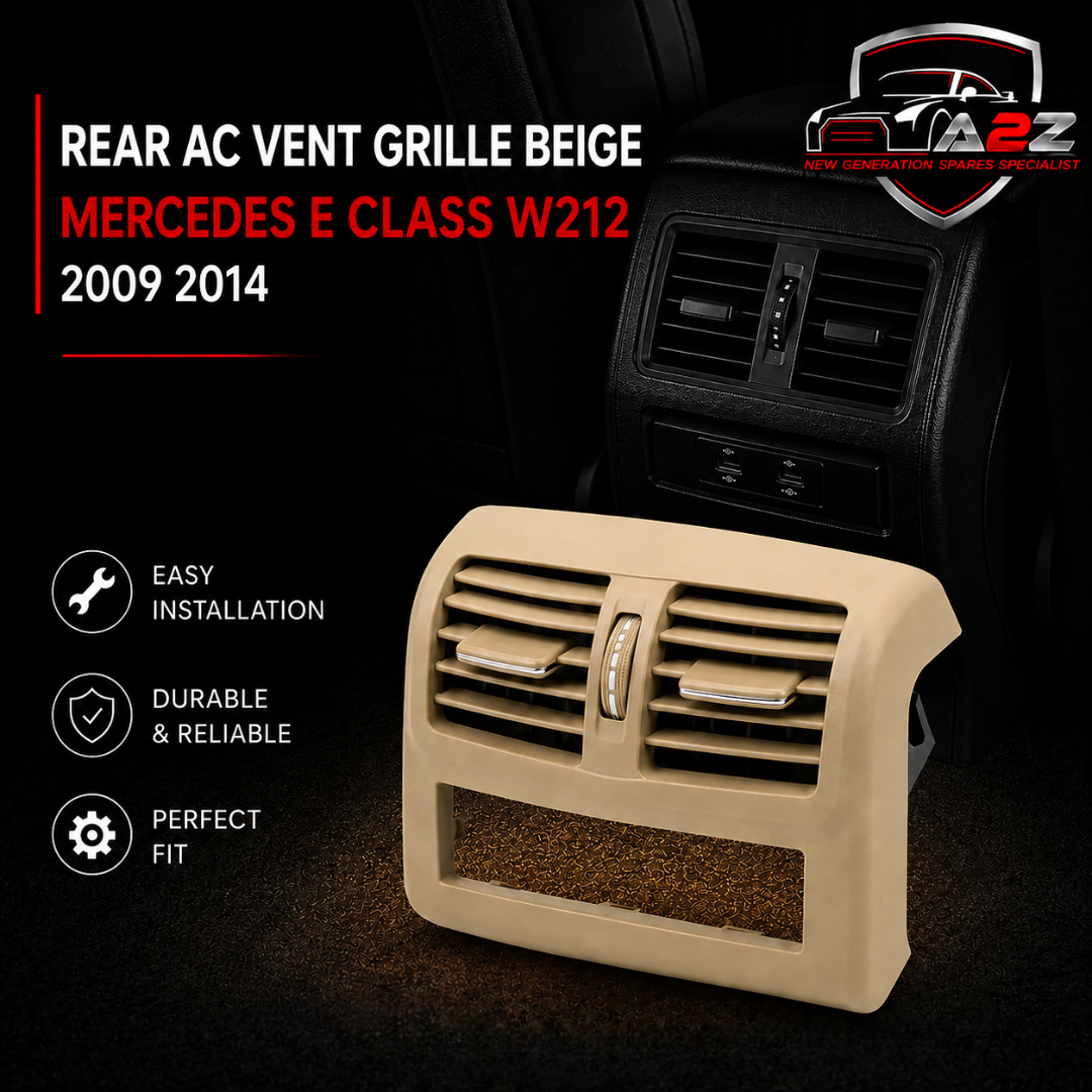 Rear Ac Vent Grille (New-Model-High-end ) Beige  21283013541148  Compatible With Mercedes E Class W212 2009 2014