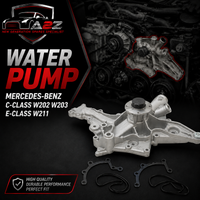 Water Pump 1122001501 A1122001501  1122000501 1122001001 1122001201 1122001501 Compatible With MERCEDES-BENZ C-CLASS W202 W203 E-CLASS W211 Tag-W-12