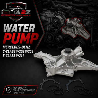 Water Pump 1122001501 A1122001501  1122000501 1122001001 1122001201 1122001501 Compatible With MERCEDES-BENZ C-CLASS W202 W203 E-CLASS W211 Tag-W-12