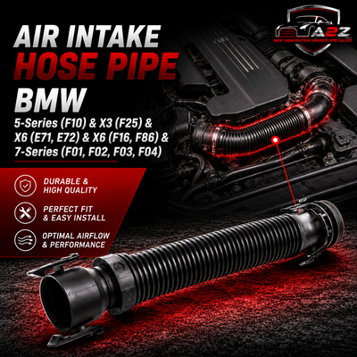 Air Intake Hose Pipe 13717810772 Compatible With BMW 5-Series (F10) & X3 (F25) & X6 (E71, E72) & X6 (F16, F86) & 7-Series (F01, F02, F03, F04) Tag No.162