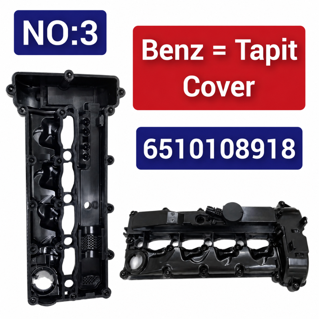 Tappet Cover (Cylinder Head Valve Cover) 6510108918 6510101230 For MERCEDES-BENZ C-CLASS W204 W205 E-CLASS W212 GLE W166 Tag-T-03