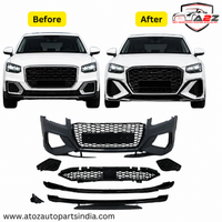 Front Bumper Kit Compatible With Audi Q2 {2020-2023}  Hatchback Kit FBK.7