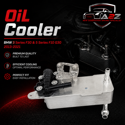 Oil Cooler 17218514515 for 2013-2021 BMW 3 Series F30 & 5 Series F10 G30 Tag-O-96