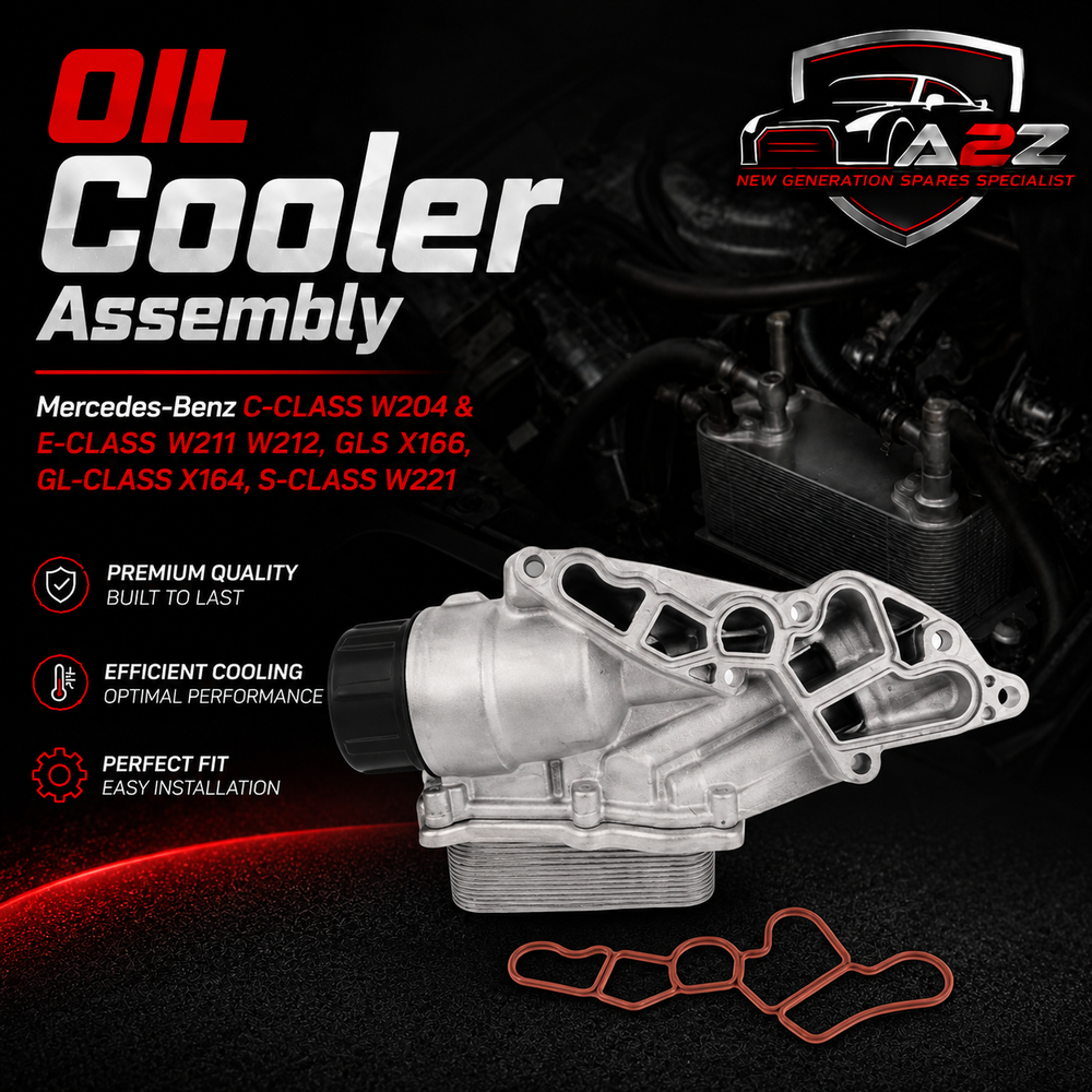 Oil Cooler Assembly 2721800510  For Mercedes-Benz C-CLASS W204 & E-CLASS W211 W212, GLS X166, GL-CLASS X164, S-CLASS W221 Tag-O-80