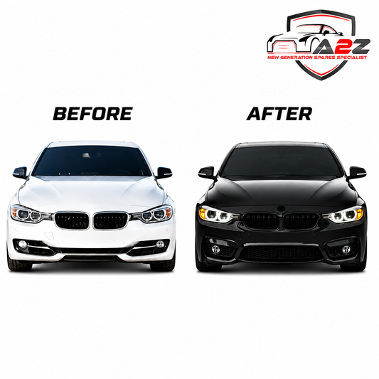 A TO Z FRBK420 Body Kit (With Hole) Compatible With BMW F30 (2012-2018) 3 Series Upgrade Convert To M3 Bodykit