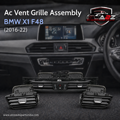 Black Ac Vent Grille Assembly Center 64229292741 & Right 64229292740 & Left 64229292739 Compatible With BMW X1 F48
