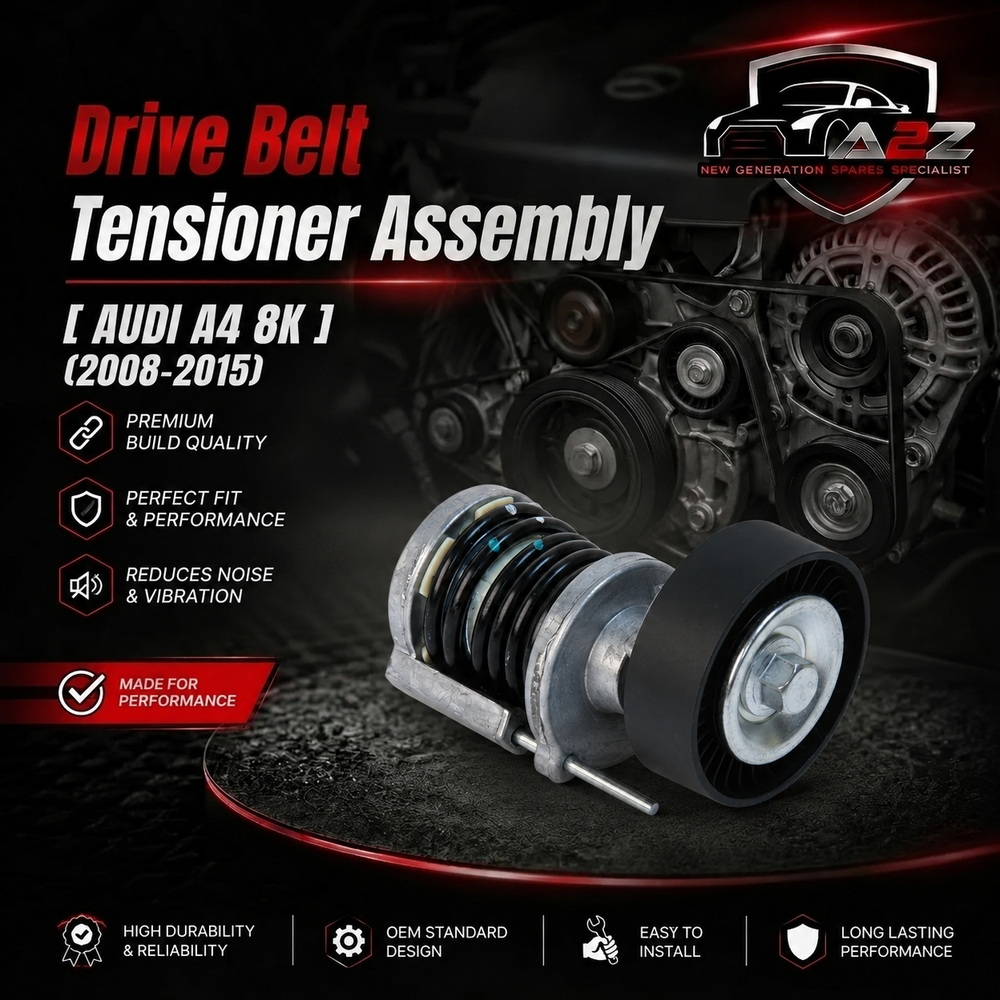Belt Tensioner With Pulley 038903315AH 038903315AG Compatible With AUDI A4 8K