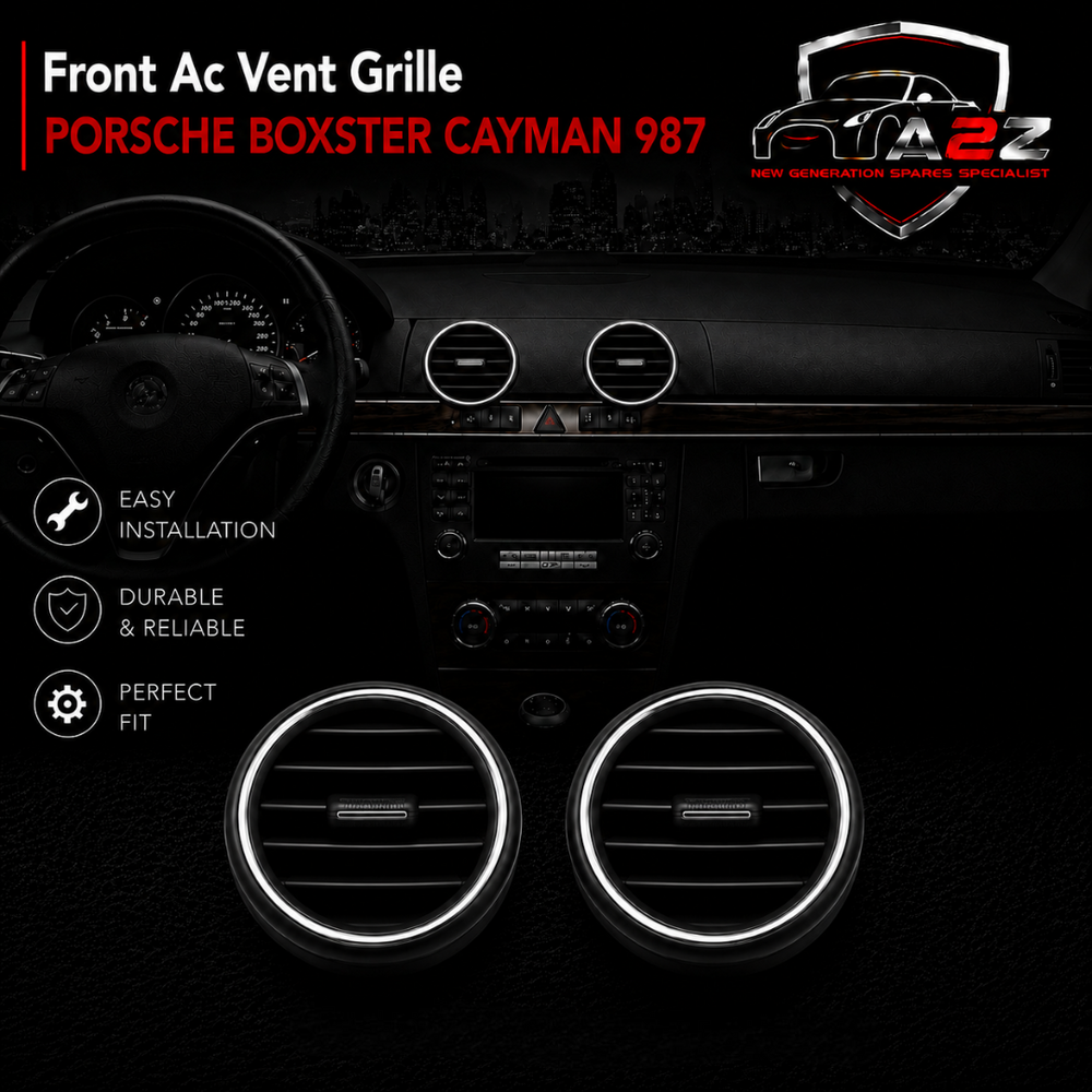 Front  Ac Vent Grille 987552131 Compatible With Porsche Boxster Cayman 987