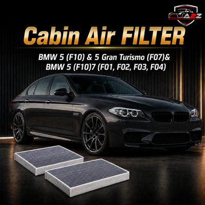 Cabin Air Filter 64119163329 & E2978LC-2 & LAK467S Compatible With  BMW 5 (F10) & 5 Gran Turismo (F07)& BMW 5 (F10)7 (F01, F02, F03, F04) Tag 7