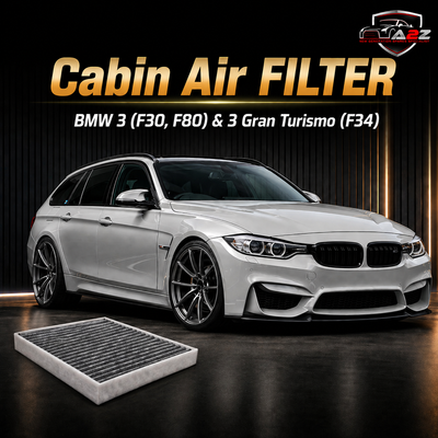 Cabin Air Filter  64119237555 & E2991LI & LA742 Compatible With BMW 3 (F30, F80) & 3 Gran Turismo (F34) Tag 8