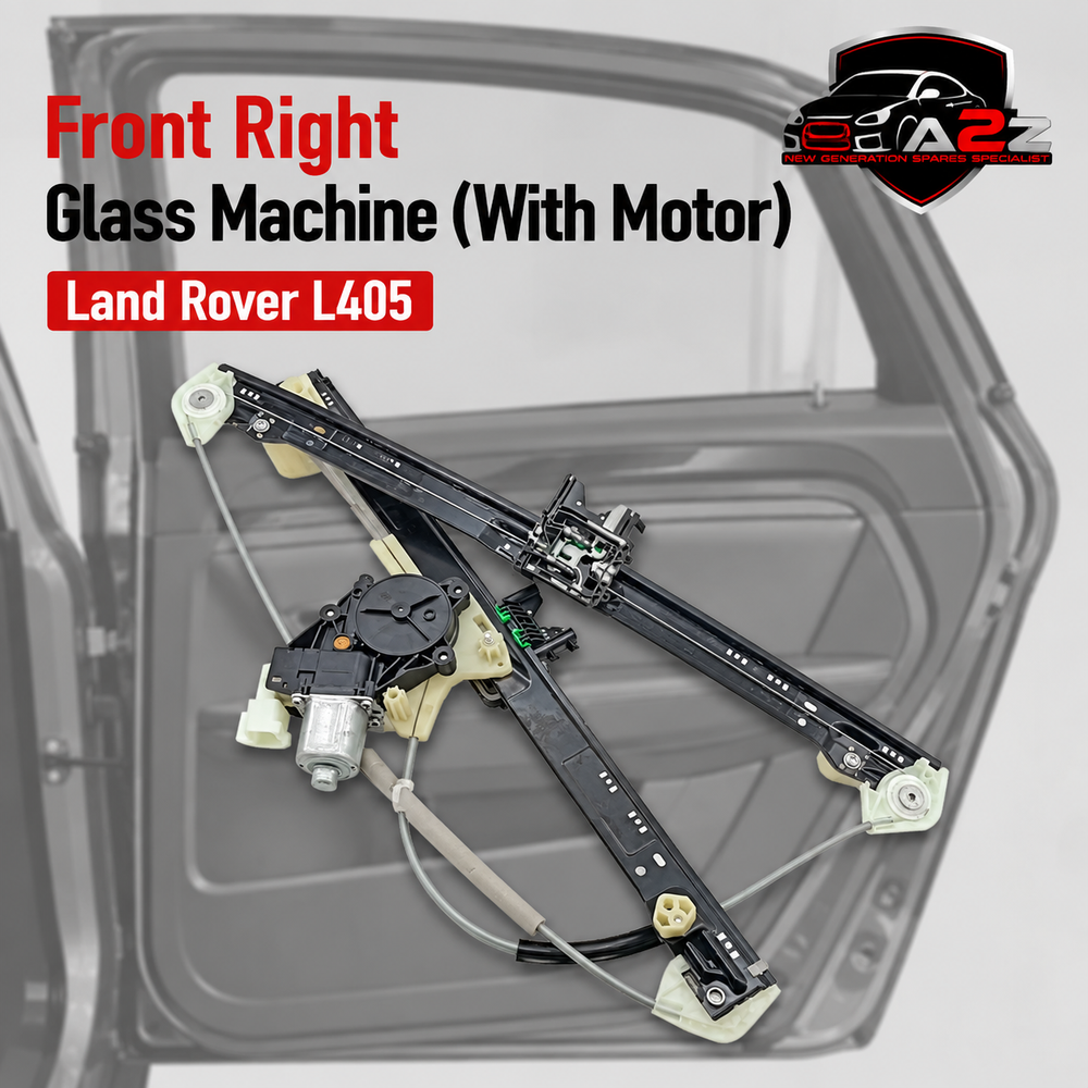 Front Right Glass Machine (With Motor) LR078163 LR153949 Compatible With Land Rover L405