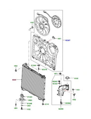 Radiator FPLA8005AB FPLA8005AC LR062425 LR162114 Compatible with LAND ROVER DISCOVERY V (L462) & RANGE ROVER IV (L405)