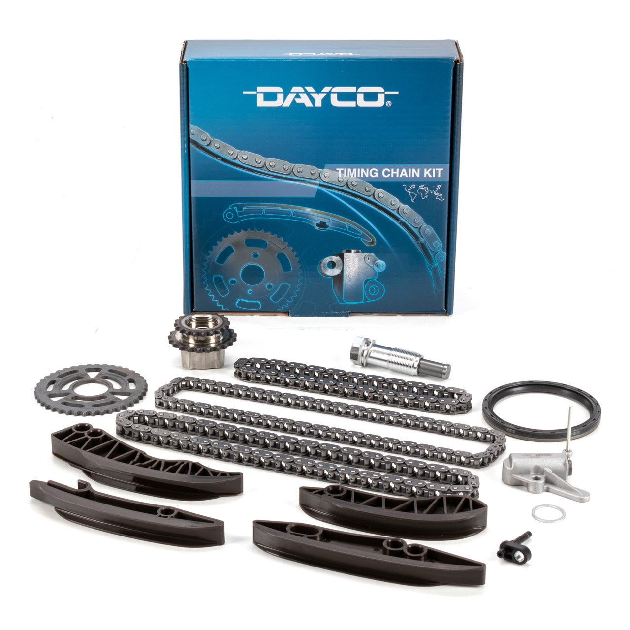 Timing Chain Kit KTC1100 11318570649S4 11417797896S1 13528589971S4 Compatible With BMW 1 (F20) 1 (F21) & MINI MINI (F55) | MINI / COOPER MINI (F56) | MINI / COOPER (DAYCO)