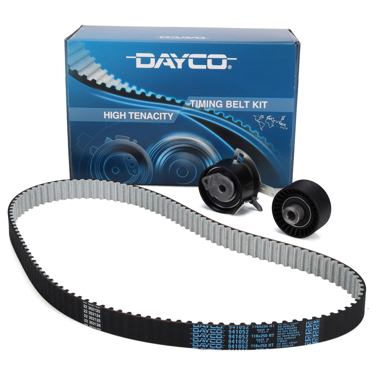 Timing Belt Kit KTB715 JDE35823 LR032526 Compatible With JAGUAR XF I (X250) & LAND ROVER DISCOVERY SPORT (L550) FREELANDER 2 (L359) | LR2 (DAYCO)