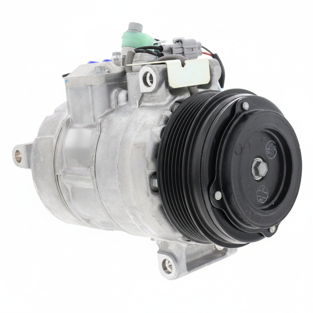 AC Compressor A0032305811 Compatible With MERCEDES-BENZ B-CLASS Sports Tourer (W246, W242) & C-CLASS (W204) & CLS (C218) & E-CLASS (W212) & M-CLASS (W166) & S-CLASS (W222, V222, X222)