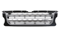 Front Grille Black And Silver Compatible With Land Rover Discovery 4 (2016)