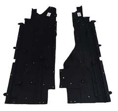 Lower Body Sheild Left T2H19135 T4N1666 & Right T2H19131 T4A1014 Compatible With Jaguar XF New (2016-2019) Tag No.2/3