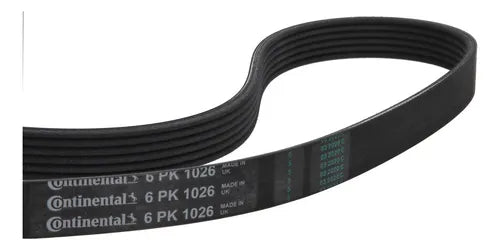 Multi RIB Belt Kit 6PK1026K1 Compatible With AUDI A3 Limousine, A4 B9, A5 Convertible, A5 Sportback, A6 C7, Q3, Q5 (8RB), Q5 (FYB, FYG) (CONTINENTAL)