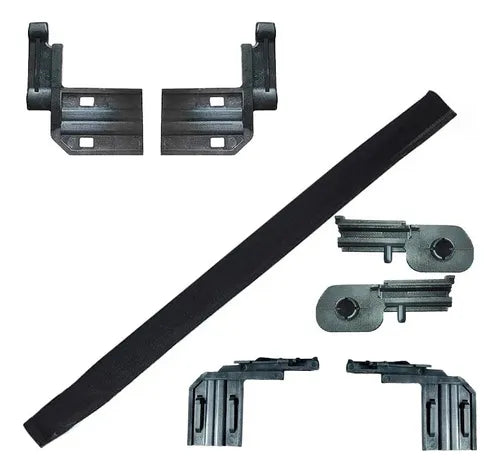 Black Rear Sunroof Curtain Assembly 54102757016 54102755848 54102755849 Compatible With Mini Cooper R55 R56 2007-2016