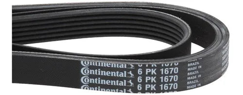 Multi Rib Belt 6PK1670 CX238620AA  Compatible With JAGUAR XF I (X250) (CONTINENTAL)