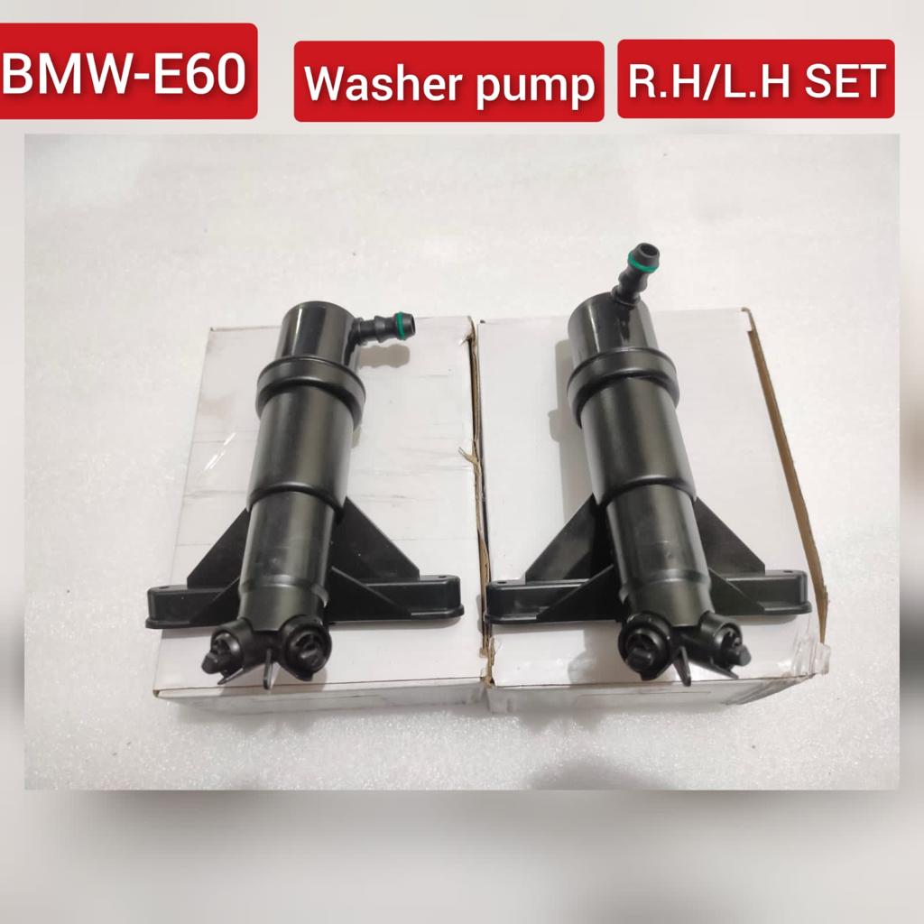 Headlight Washer Nozzle Left 61677038415 7038415 & Right 61677038416 7038416 Compatible With BMW 5 Series E60