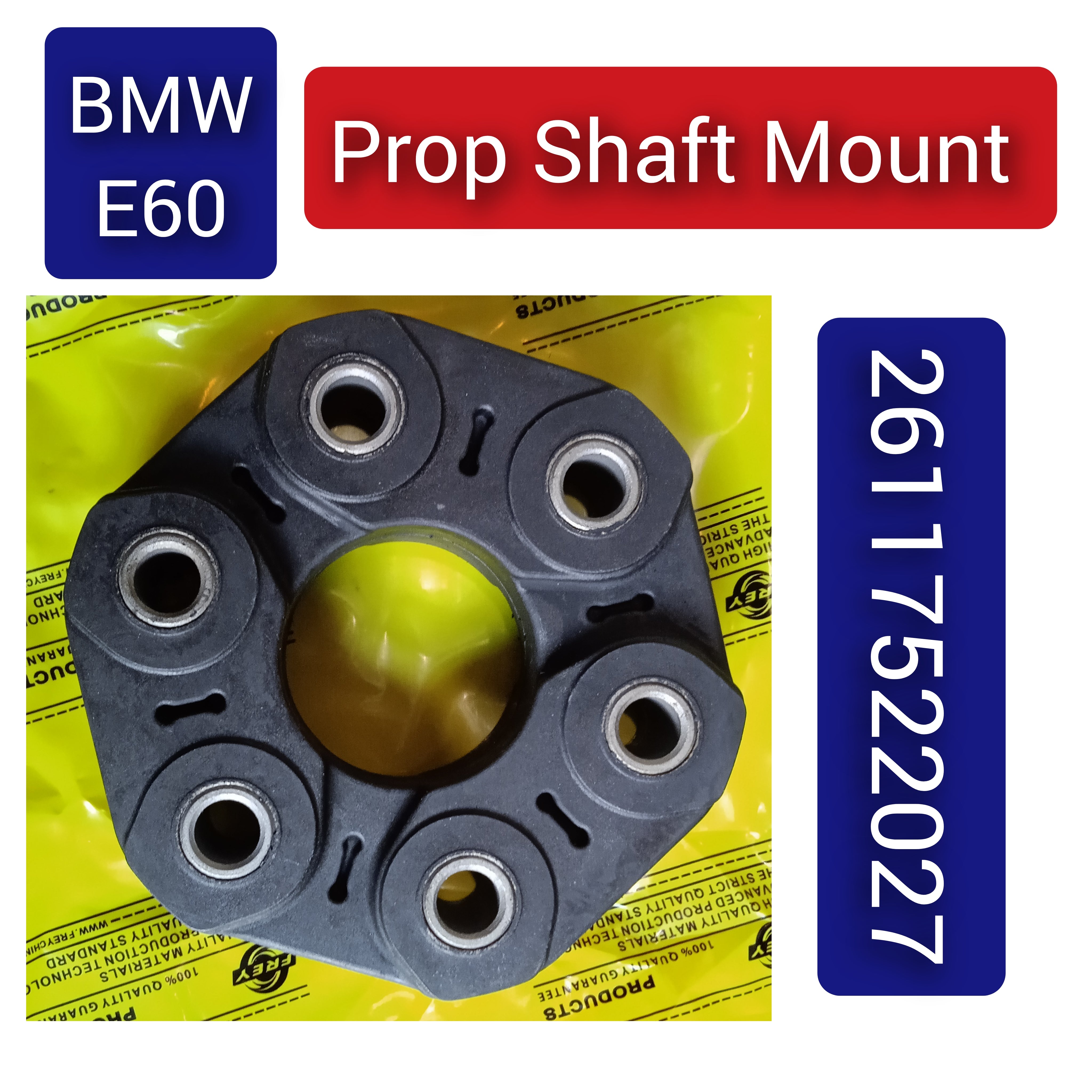 Prop Shaft Universal Flex Disc 26117522027  Compatible With BMW 5 Series E60 F10