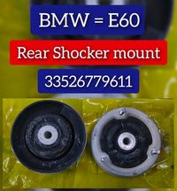 Rear Upper Shock Strut Mounts 33526779611 Compatible With BMW 5 Series (E60) & 6 Series (E63) & 7 Series (E65, E66, E67)
