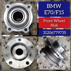 Front Wheel Hub 31206779735 31226882263 31206795959 31226867808 6773207 6795959 6867808 Compatible With BMW X5 E70 & X5 F15, F85 & X6 E71, E72 F16, F86