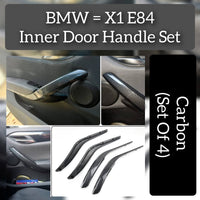Carbon Inner Door Pull Handle Set Left 51412991775 Right 51412991776  Compatible with  BMW  X1 E84